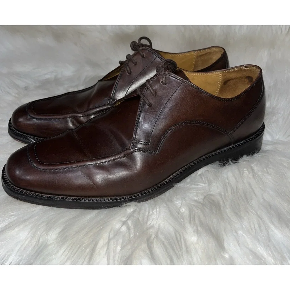 Cole Haan Brown Leather‎ Oxford Dress Shoes Size 9.5M